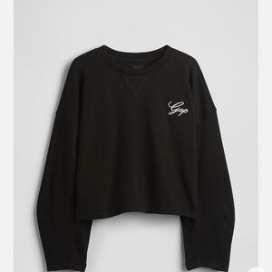 GAP Women's French Terry Fashion Logo Top